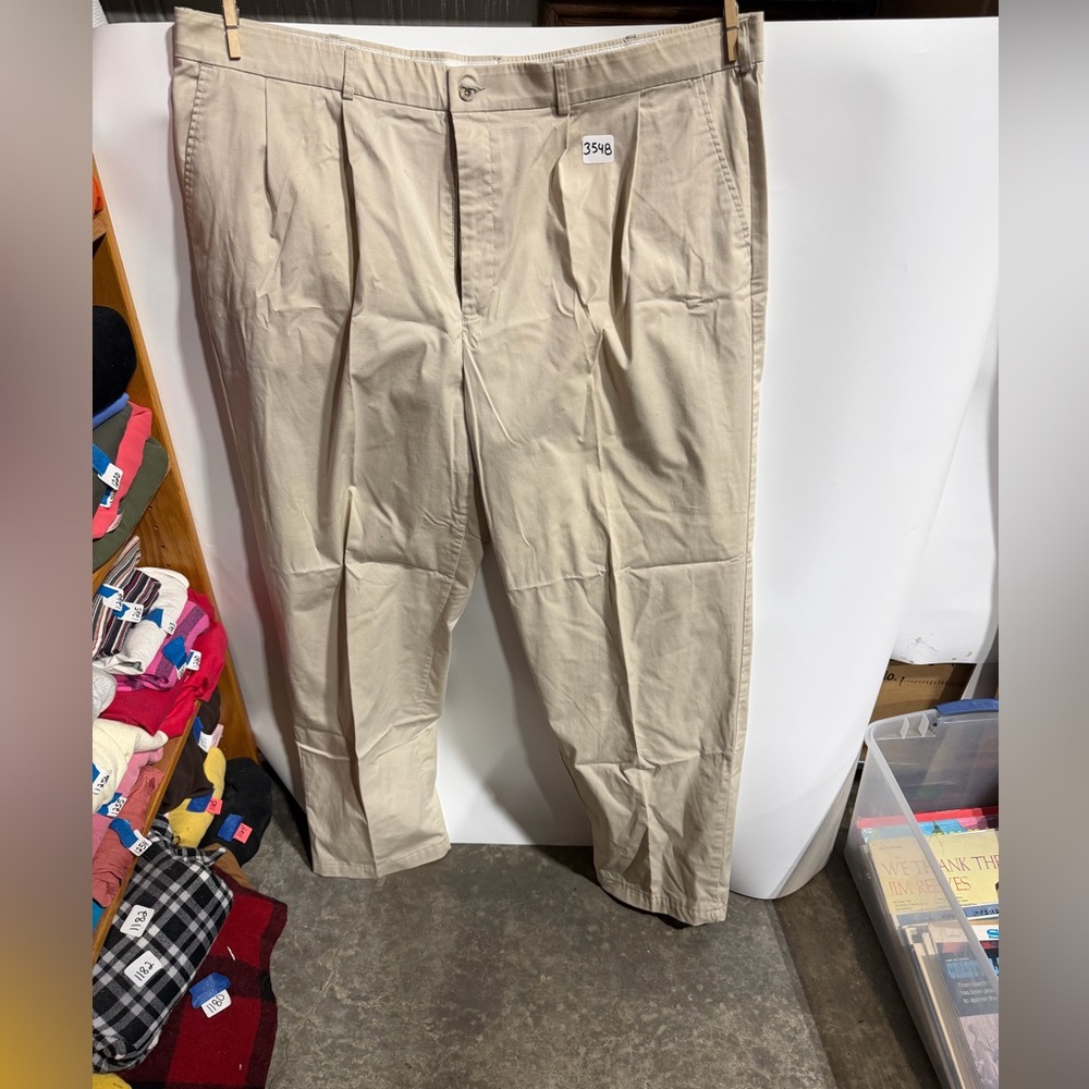 #3548-Men's Beige Chino Pants